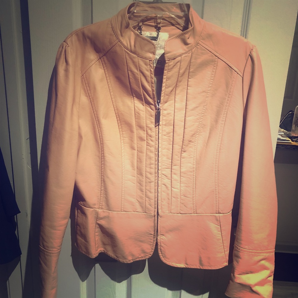 Blush Leather Jacket - image 1
